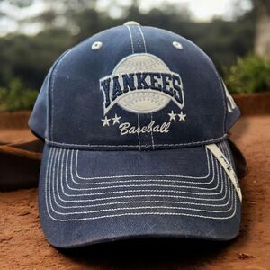 New York Yankees Older Style Baseball Cap Strap Back